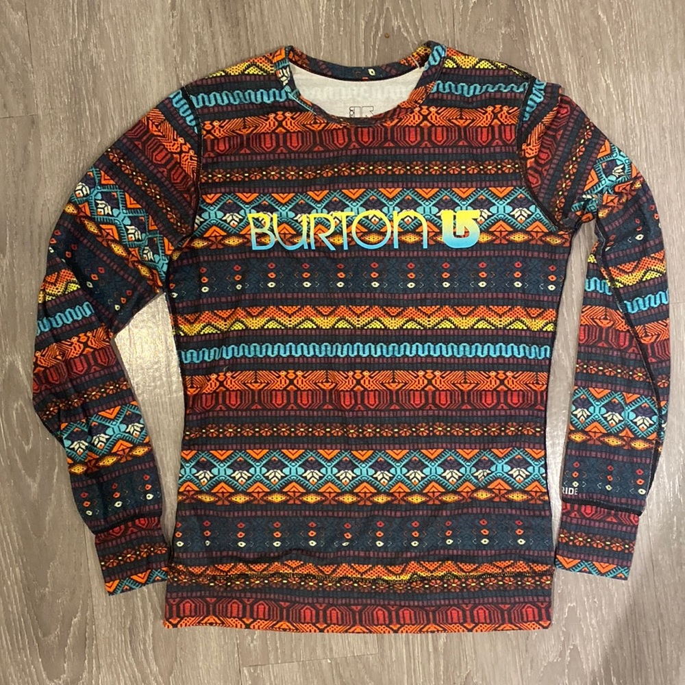 Burton dry ride ski or snowboard shirt